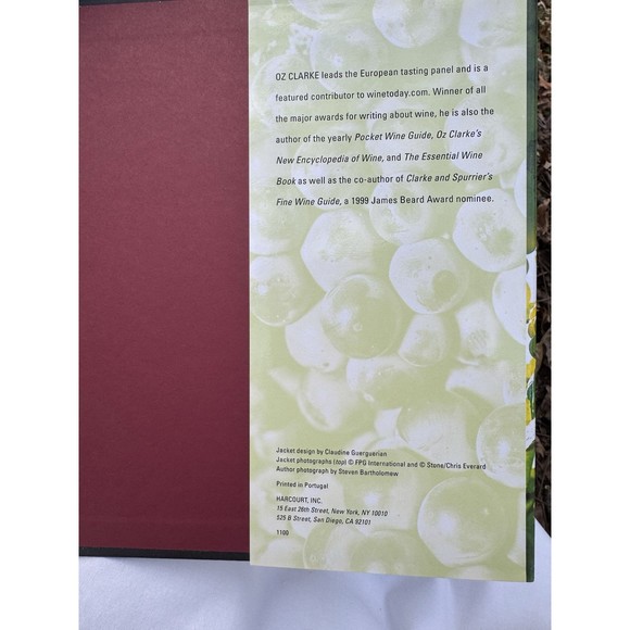 Book - Introducing Wine: A Complete Guide For The Modern Wine Drinker Oz Clarke - Picture 5 of 5